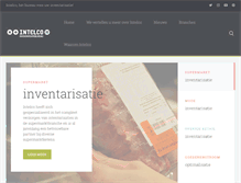 Tablet Screenshot of intelco.nl